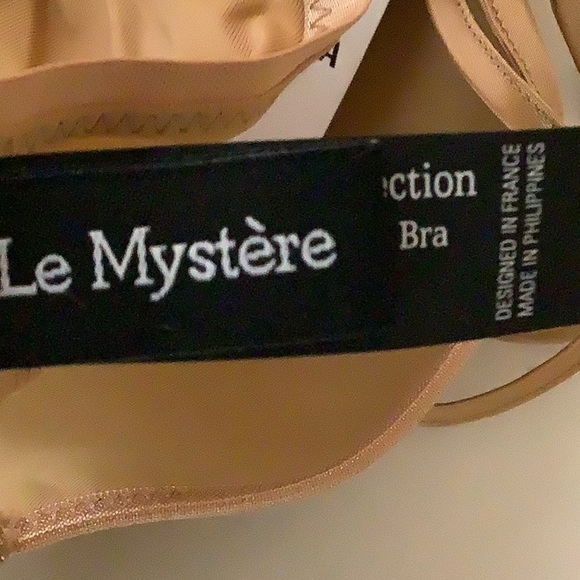 Le Mystere L’Image Linguine Strap Bra Size 34A New With Tags - Picture 7 of 8